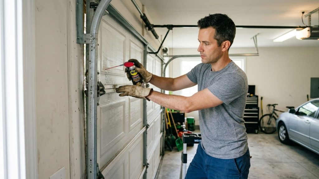 How to Lubricate Garage Door